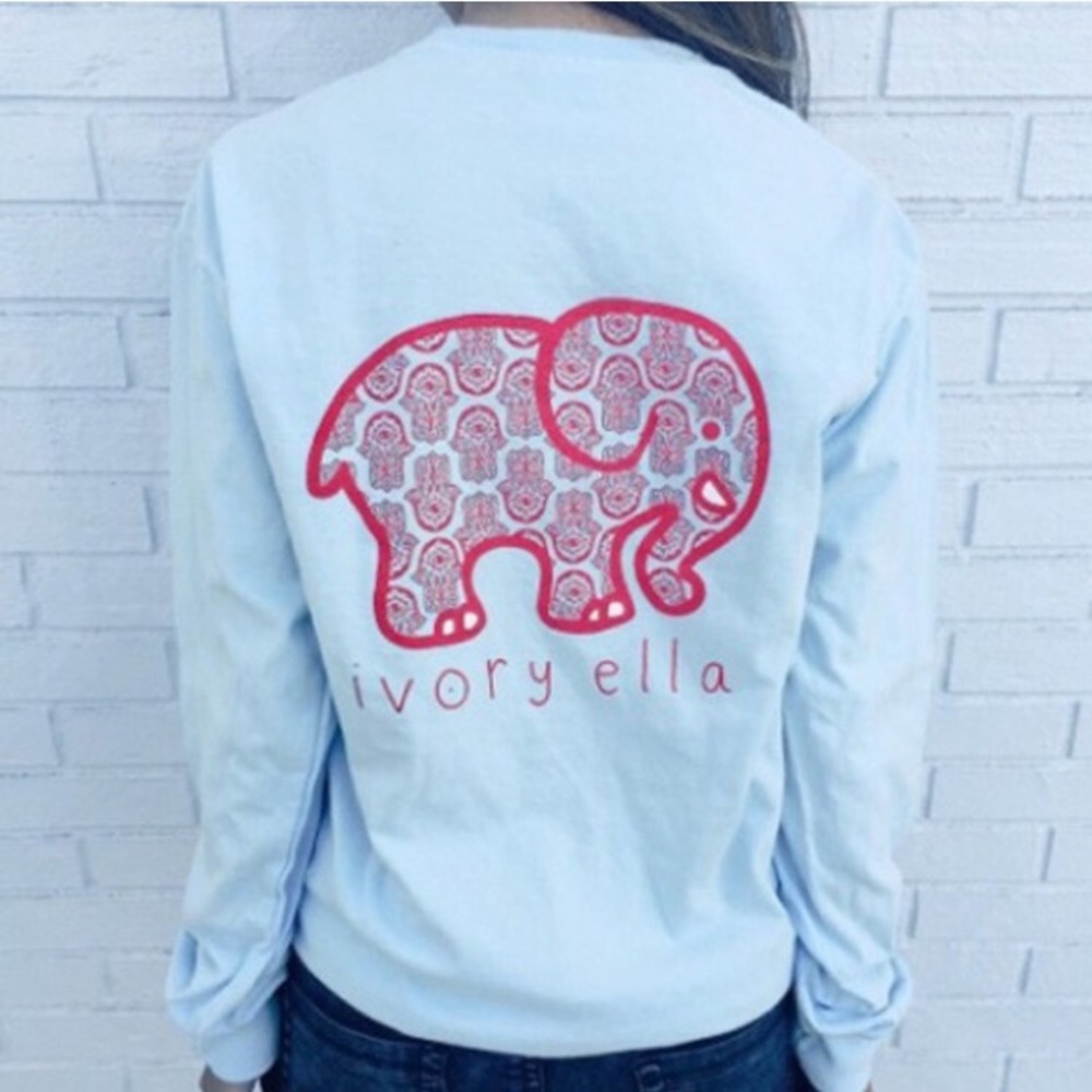 Comfort Colors Ivory Ella long sleeve t shirt